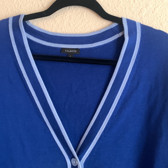 Talbots button up cardigan sweater - Picture 2 of 6